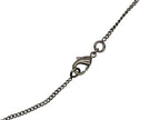 Chanel Rhinestone CC Logo Necklace 09 Silver — view 7