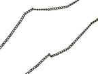 Chanel Rhinestone CC Logo Necklace 09 Silver — view 6