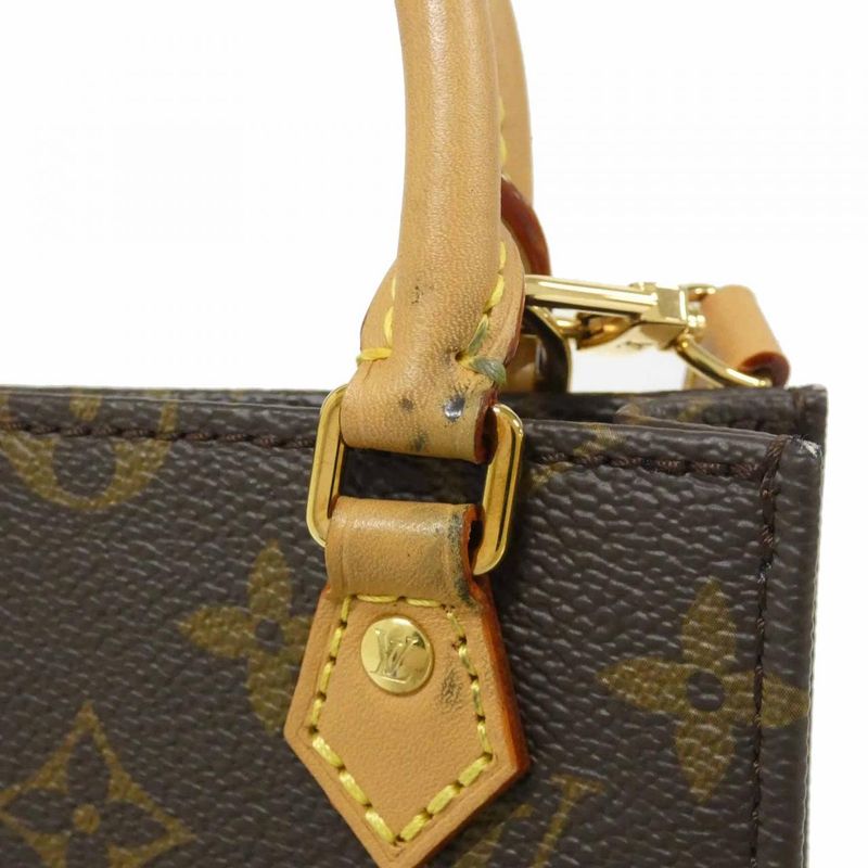 Louis Vuitton Monogram Petite Sac Plat Bag — view 5