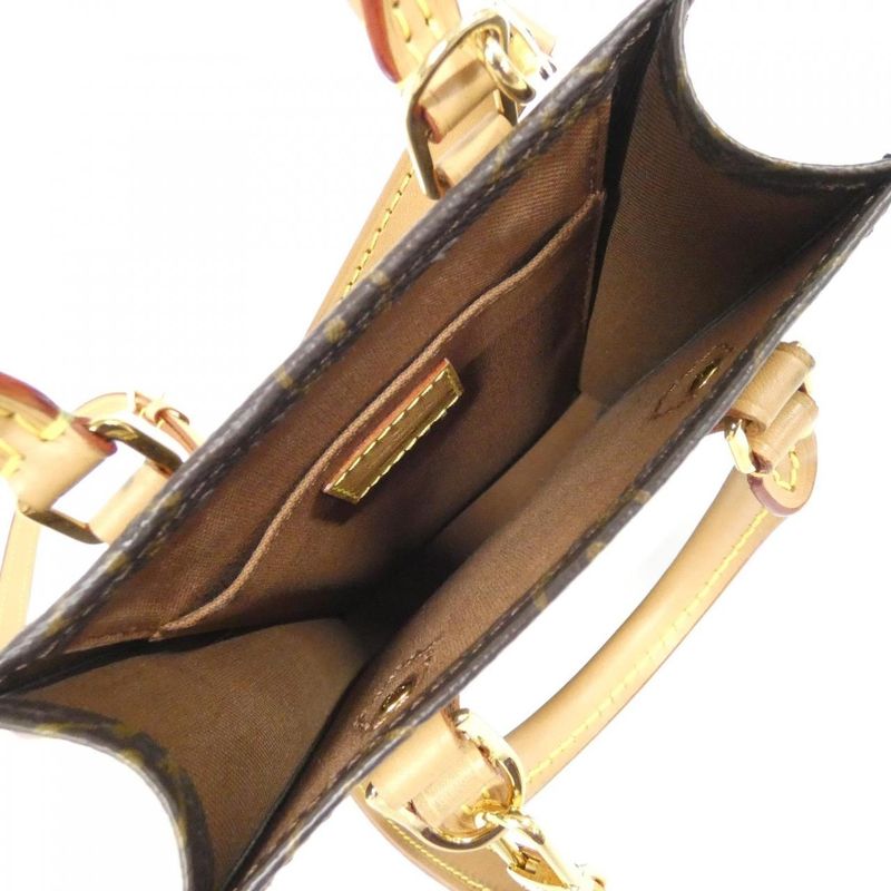 Louis Vuitton Monogram Petite Sac Plat Bag — view 9