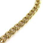Chanel C24 C Coco Mark Star Lame Pearl Choker Necklace Accessory Gold White — view 6