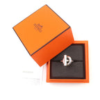 Hermes Echape MM 925 Ring Silver 51 With Case — view 4
