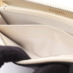 Chanel Round Long Wallet Coco Mark Black Leather — view 7