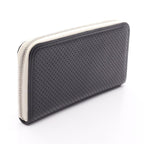 Chanel Round Long Wallet Coco Mark Black Leather — view 2