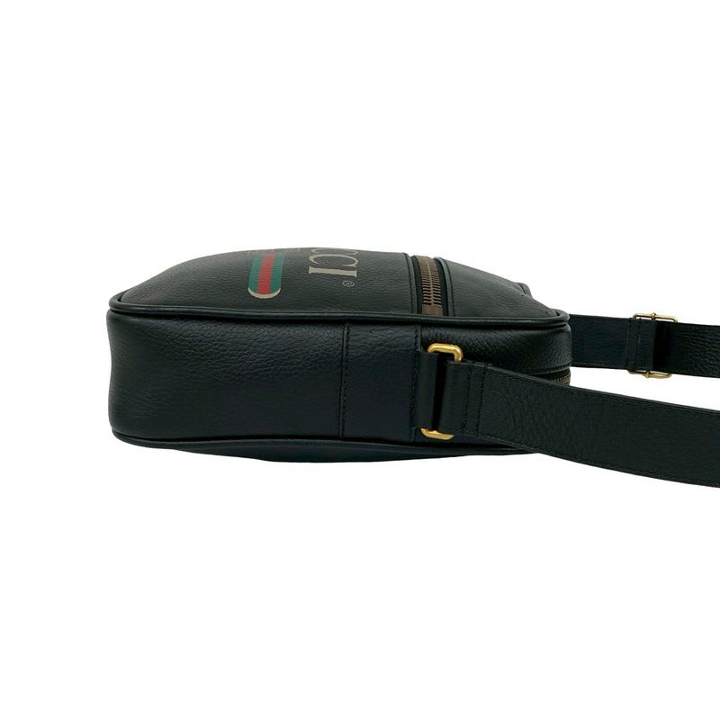 Gucci Sherry Line GG Logo Leather Shoulder Bag Sacoche Pochette Messenger — view 7