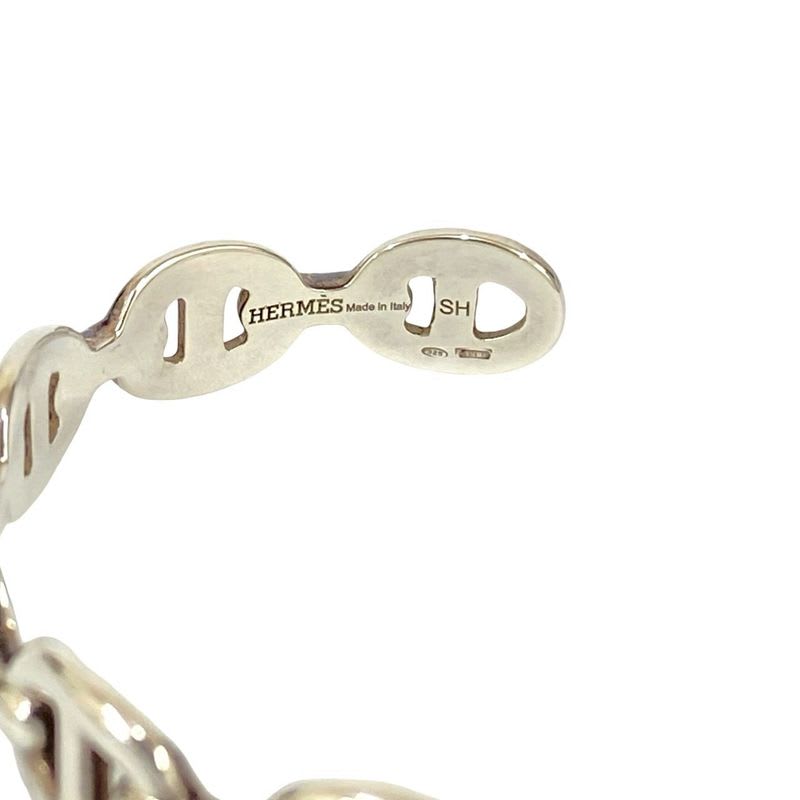 Hermes Chaine D'ancre Silver 925 Bangle Bracelet Accessories Small Items — view 3