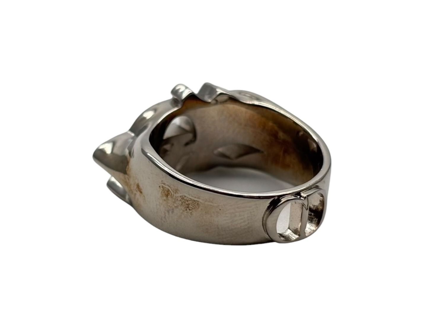 Dior Cactus Jack Travis Scott Ring S Silver White — view 5