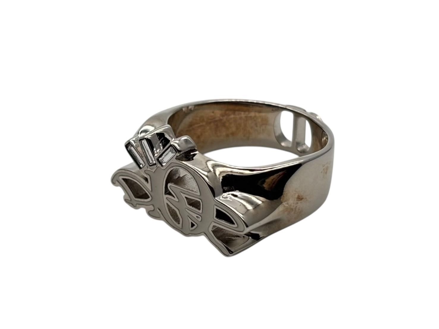 Dior Cactus Jack Travis Scott Ring S Silver White — view 3