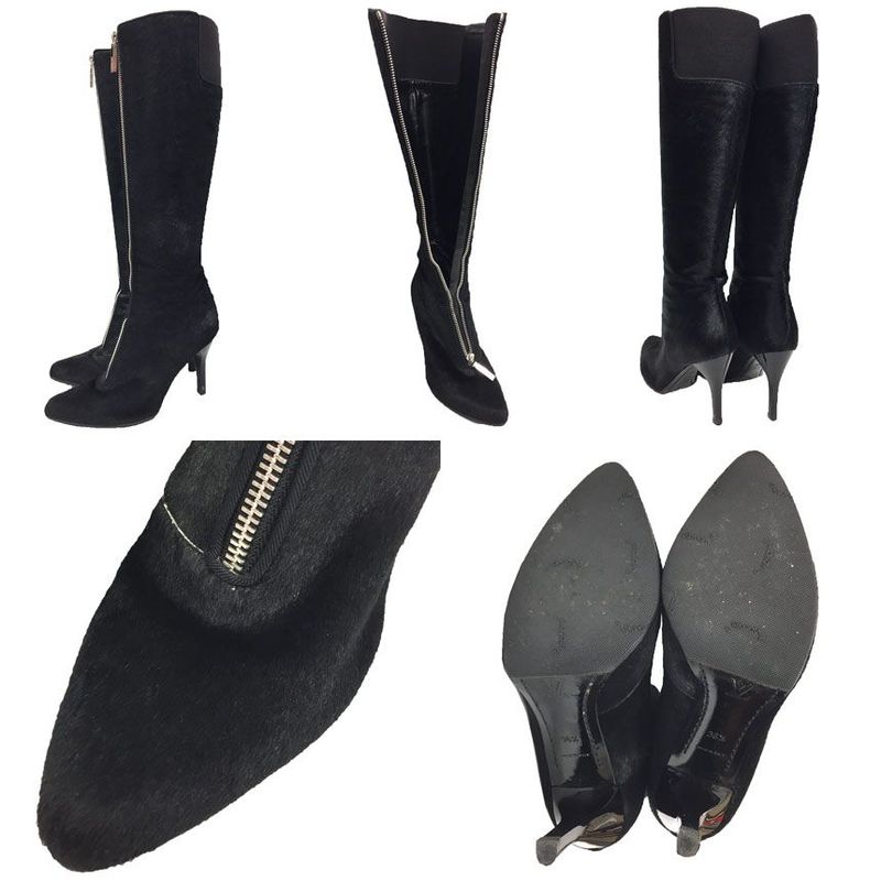 Louis Vuitton Halaco Long Boots 36 1 2 Size Black — view 2