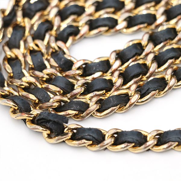Chanel Quilted Caviar Leather Chain Shoulder Bag — view 5