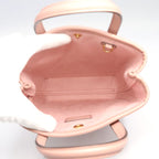 Gucci Pink Leather GG Super Mini 2-Way Handbag — view 6