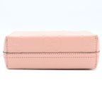 Gucci Pink Leather GG Super Mini 2-Way Handbag — view 3