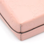 Gucci Pink Leather GG Super Mini 2-Way Handbag — view 4