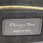 Christian Dior Black Lambskin Lady My ABCDior Bag Small Handbag — view 9