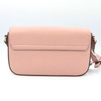 Gucci Pink Leather GG Super Mini Shoulder Bag — view 2