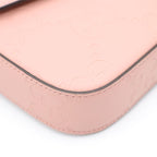 Gucci Pink Leather GG Super Mini Shoulder Bag — view 4