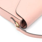 Gucci Pink Leather GG Super Mini Shoulder Bag — view 5