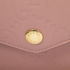 Gucci Pink Leather GG Super Mini Shoulder Bag — view 9