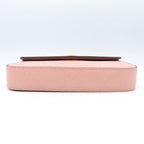 Gucci Pink Leather GG Super Mini Shoulder Bag — view 3