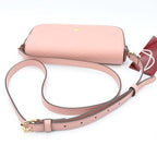 Gucci Pink Leather GG Super Mini Shoulder Bag — view 6