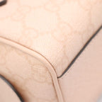 Gucci Pink GG Supreme Ophidia 2-Way Mini Bag — view 4