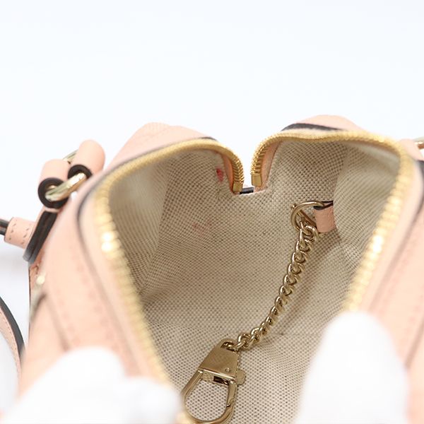 Gucci Pink GG Supreme Ophidia 2-Way Mini Bag — view 7