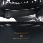 Chanel Fabric Mini Chain Shoulder Bag Black Ap3435 Sequins — view 5