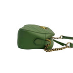 Gucci GG Marmont Quilted Leather Chain Shoulder Bag Pochette
