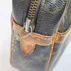 Louis Vuitton Monogram Compiegne 23 Second Bag Clutch Brown Zip — view 5