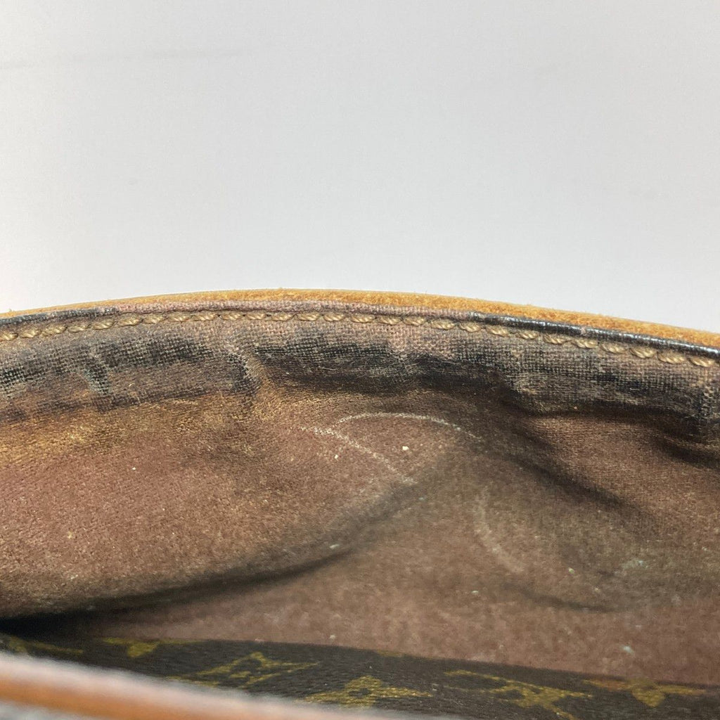 Louis Vuitton Monogram Compiegne 23 Second Bag Clutch Brown Zip — view 7