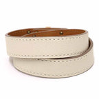 Hermes Leather Bracelet <kelly> Double Tour Vaux Swift T Stamp — view 4