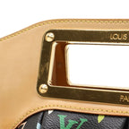 Louis Vuitton Monogram Multicolor Judy PM Handbag 2-Way Shoulder Bag Noir Black — view 4