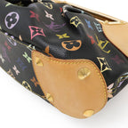 Louis Vuitton Monogram Multicolor Judy PM Handbag 2-Way Shoulder Bag Noir Black — view 3