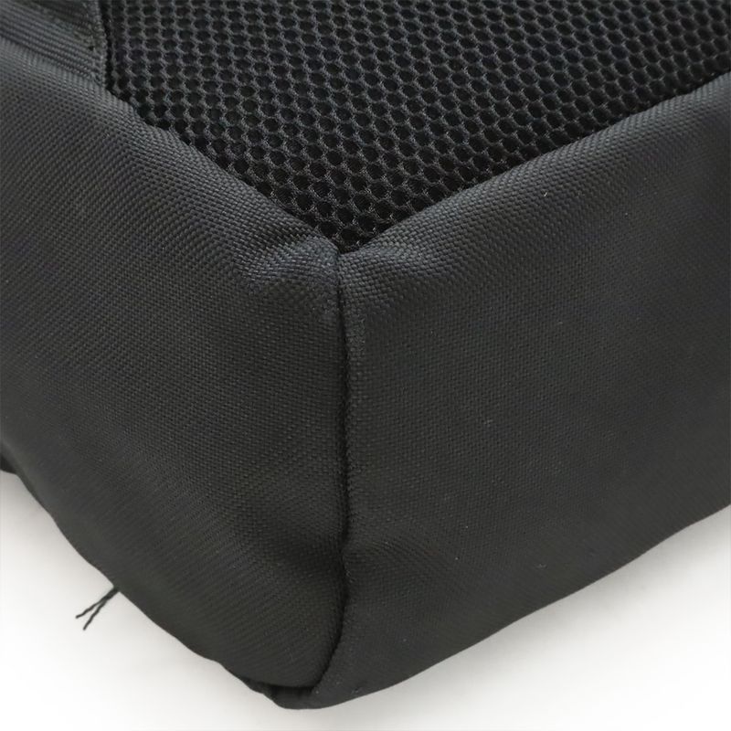 Gucci Techno Canvas Backpack Cat Head Leather Mesh Black Navy Red Green — view 3
