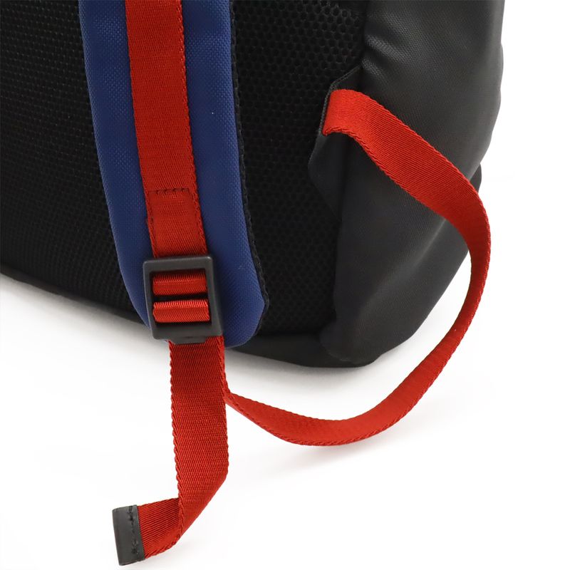 Gucci Techno Canvas Backpack Cat Head Leather Mesh Black Navy Red Green — view 5