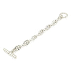 Hermes Chaine D'ancre Bracelet MM 12 Frames AG 925 SV Silver — view 3