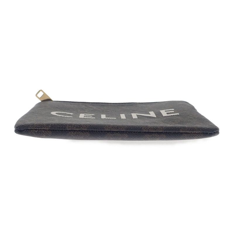 Celine Coin Purse 10 C662 Ca2.38 no Case Polyurethane Brown — view 3