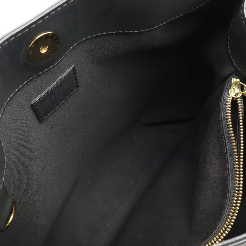 Louis Vuitton Epi Mandara MM Shoulder Bag One Noir Black — view 7