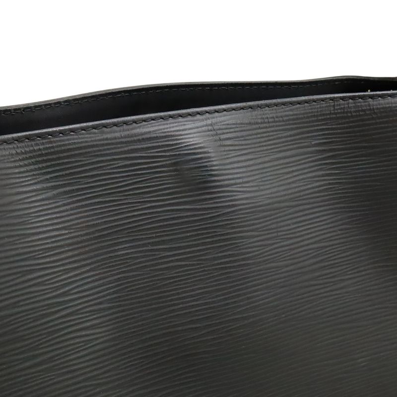 Louis Vuitton Epi Mandara MM Shoulder Bag One Noir Black — view 8