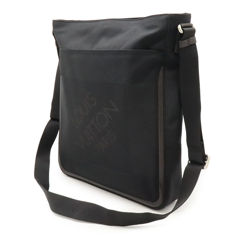 Louis Vuitton Damier Geant Compagnon Shoulder Bag Crossbody Noir Black — view 2