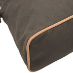 Hermes Bolide Pouch GM Gray Brown Cotton — view 5