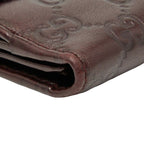 Gucci Guccissima W Hook Long Wallet Brown Leather — view 7
