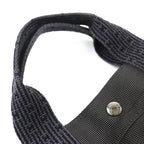 Hermes Her Line Herbag GM And Cadena Serie Button Canvas Large Shape Tote — view 6