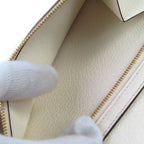Hermes Bearn Souffle Nata Chevre Gold Hardware Long Wallet Engraved — view 7
