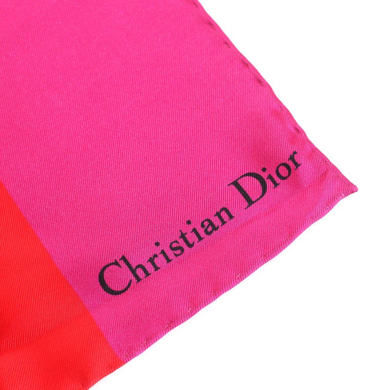 Christian Dior 22 SS Flp070 I615 D-flower Pop 100% Silk Floral — view 3