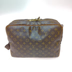 Louis Vuitton Monogram Reporter GM Shoulder Bag Brown — view 2