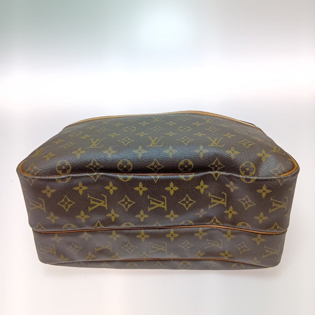 Louis Vuitton Monogram Reporter GM Shoulder Bag Brown — view 3