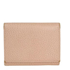 Gucci GG Marmont Logo Trifold Wallet Compact W Hook Pink Leather 65 Bs022 — view 3