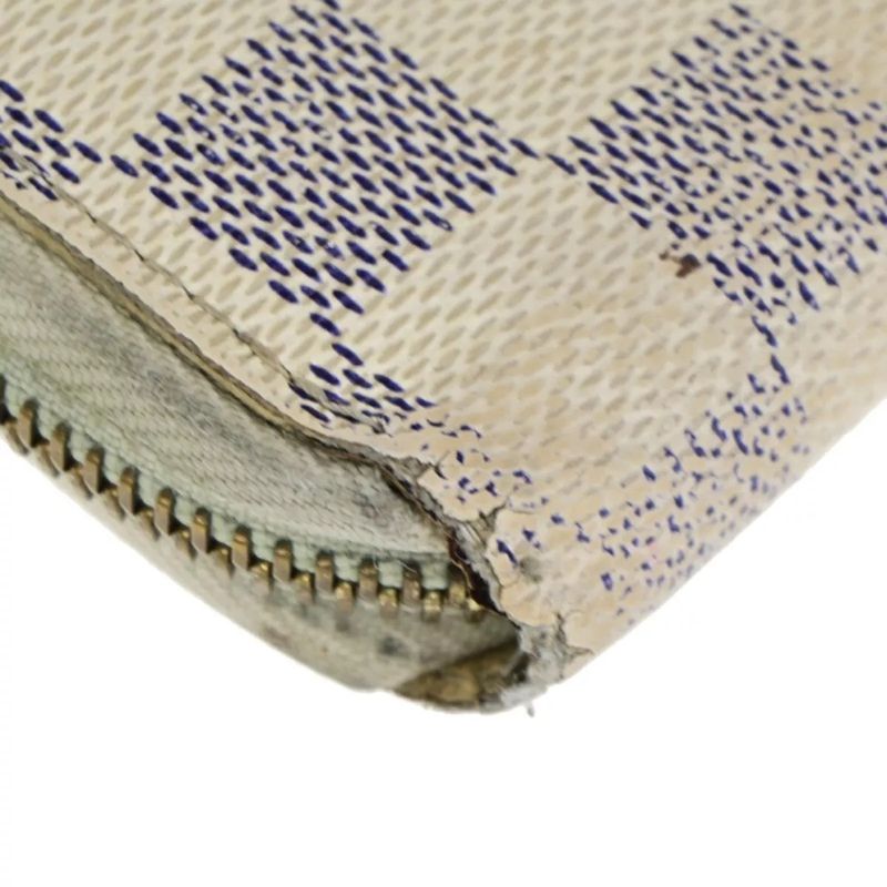 Louis Vuitton Long Wallet Zippy Damier Set Of 3 38 Bs021 — view 8