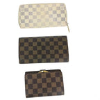 Louis Vuitton Long Wallet Zippy Damier Set Of 3 38 Bs021 — view 2